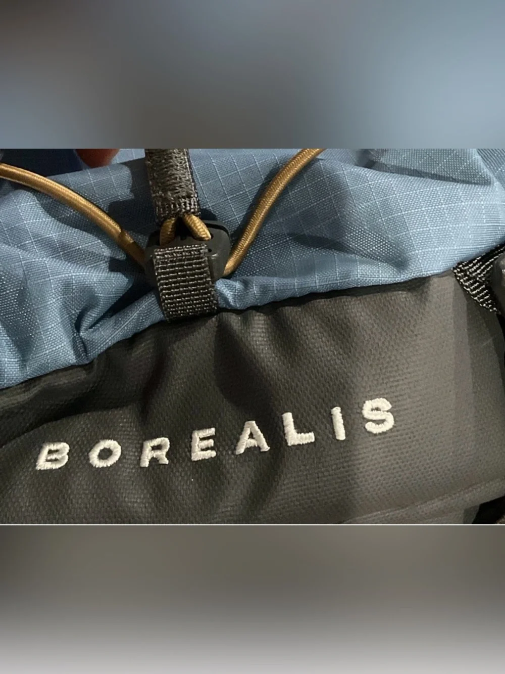 The North Face Borealis Backpack Winslor Blue/Grey NWT